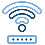 WiFi network security camera installation